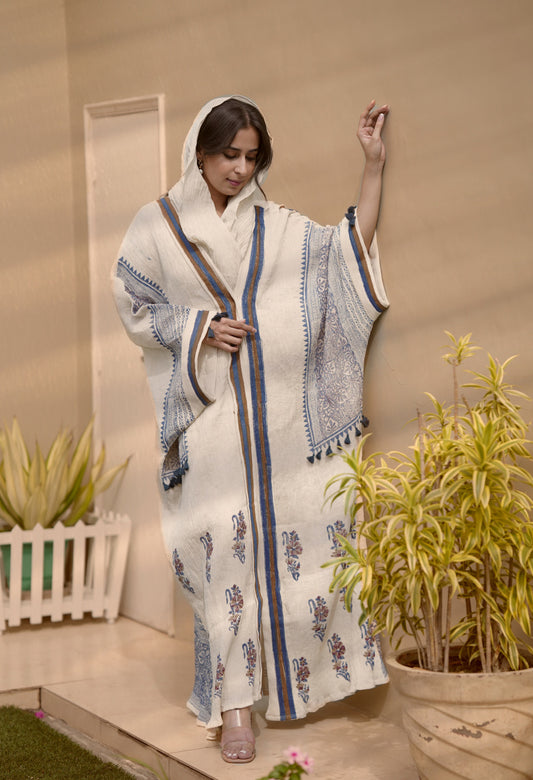 Blue Expresso Abaya