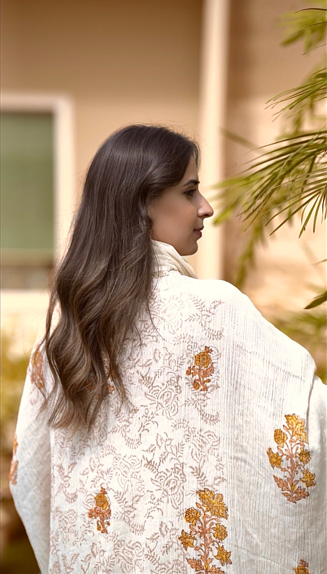 Yellow Magic Abaya