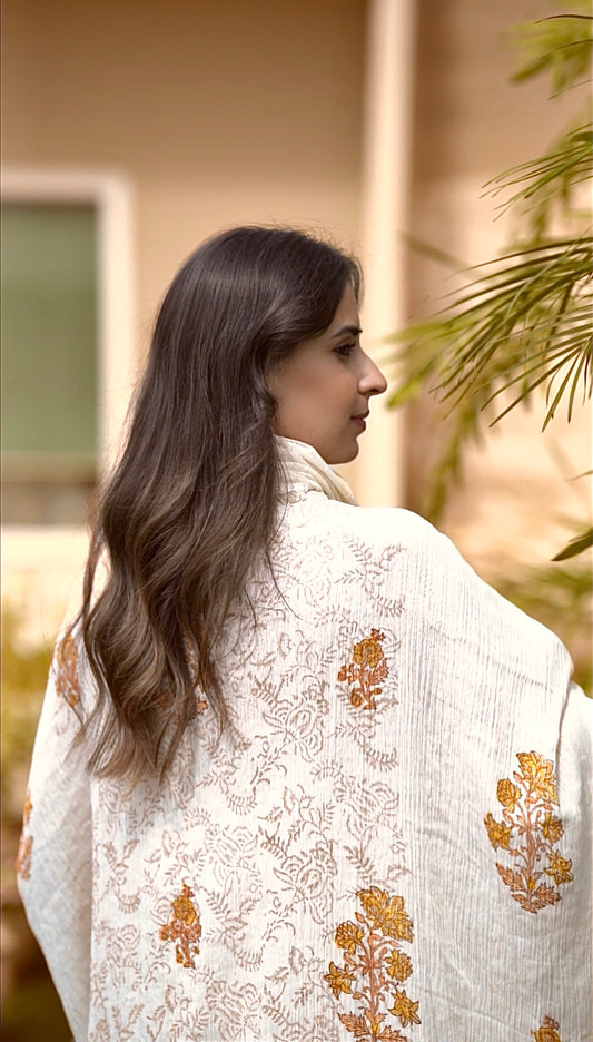 Yellow Magic Abaya