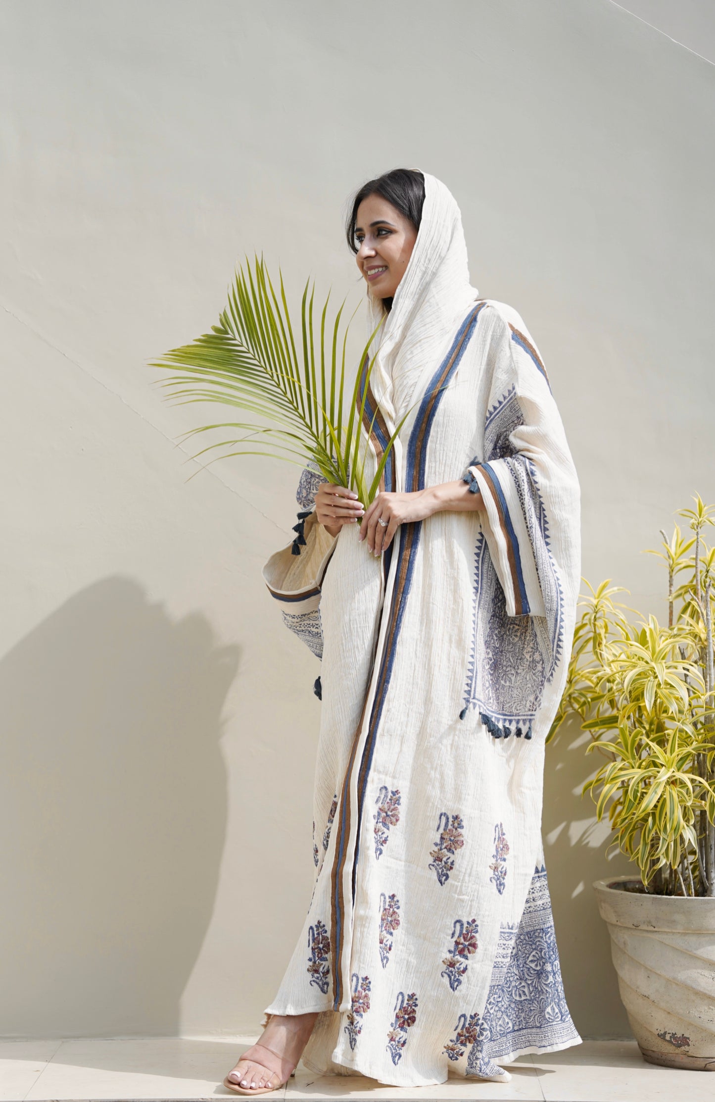 Blue Expresso Abaya