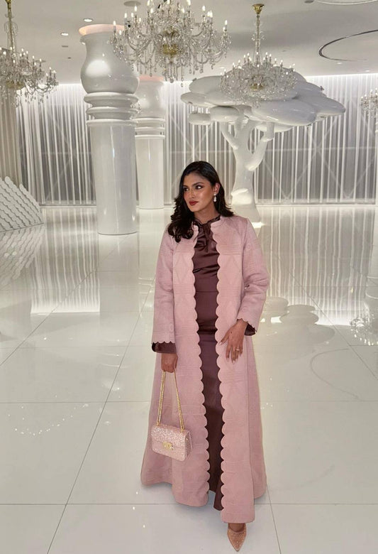 Dusky Pink Abaya