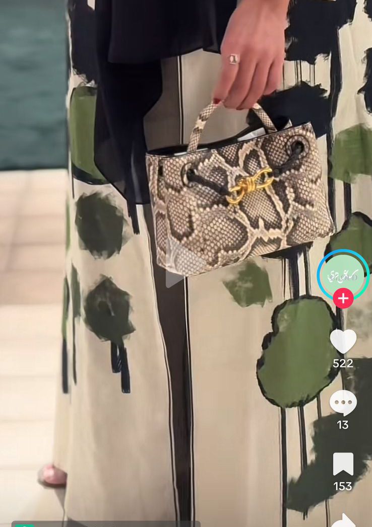 Olive And Monochrome Magic Blazer Abaya