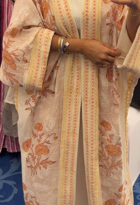 Yellow Abaya