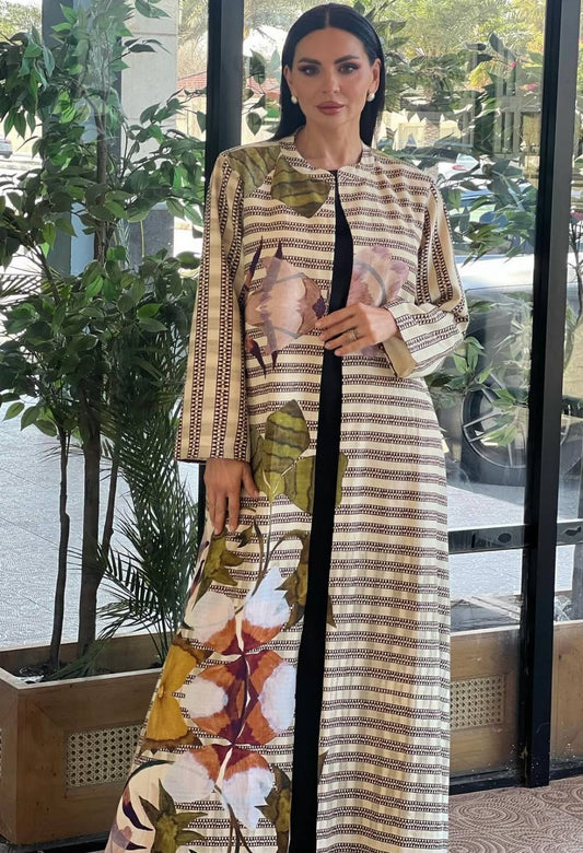 Floral Abaya