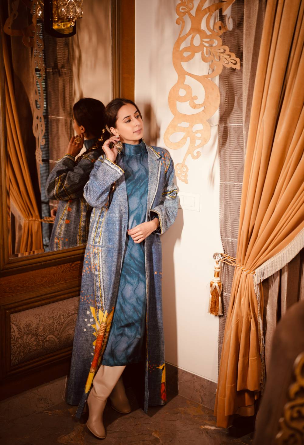 Kharaz Denim Summer Abaya