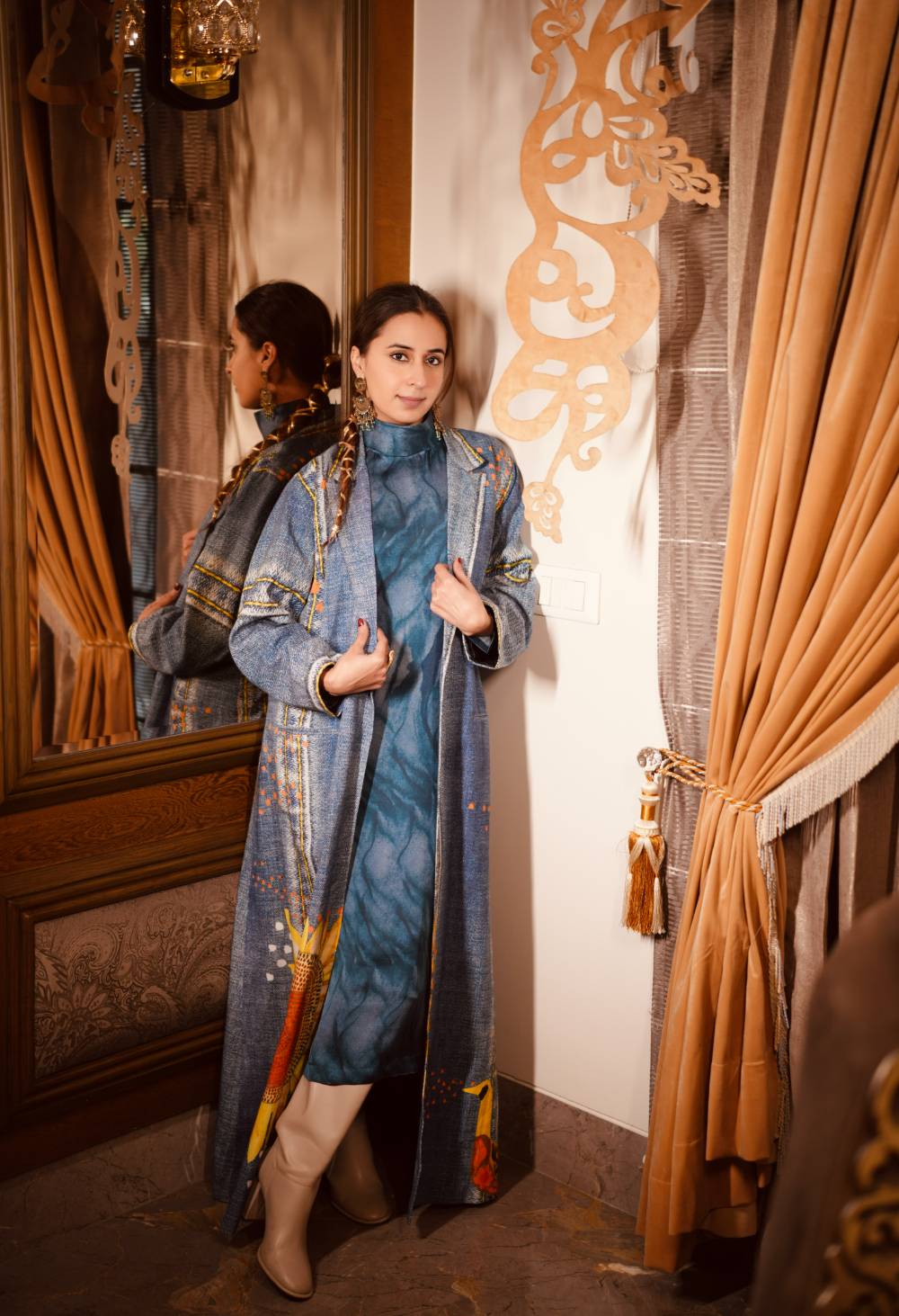 Kharaz Denim Summer Abaya