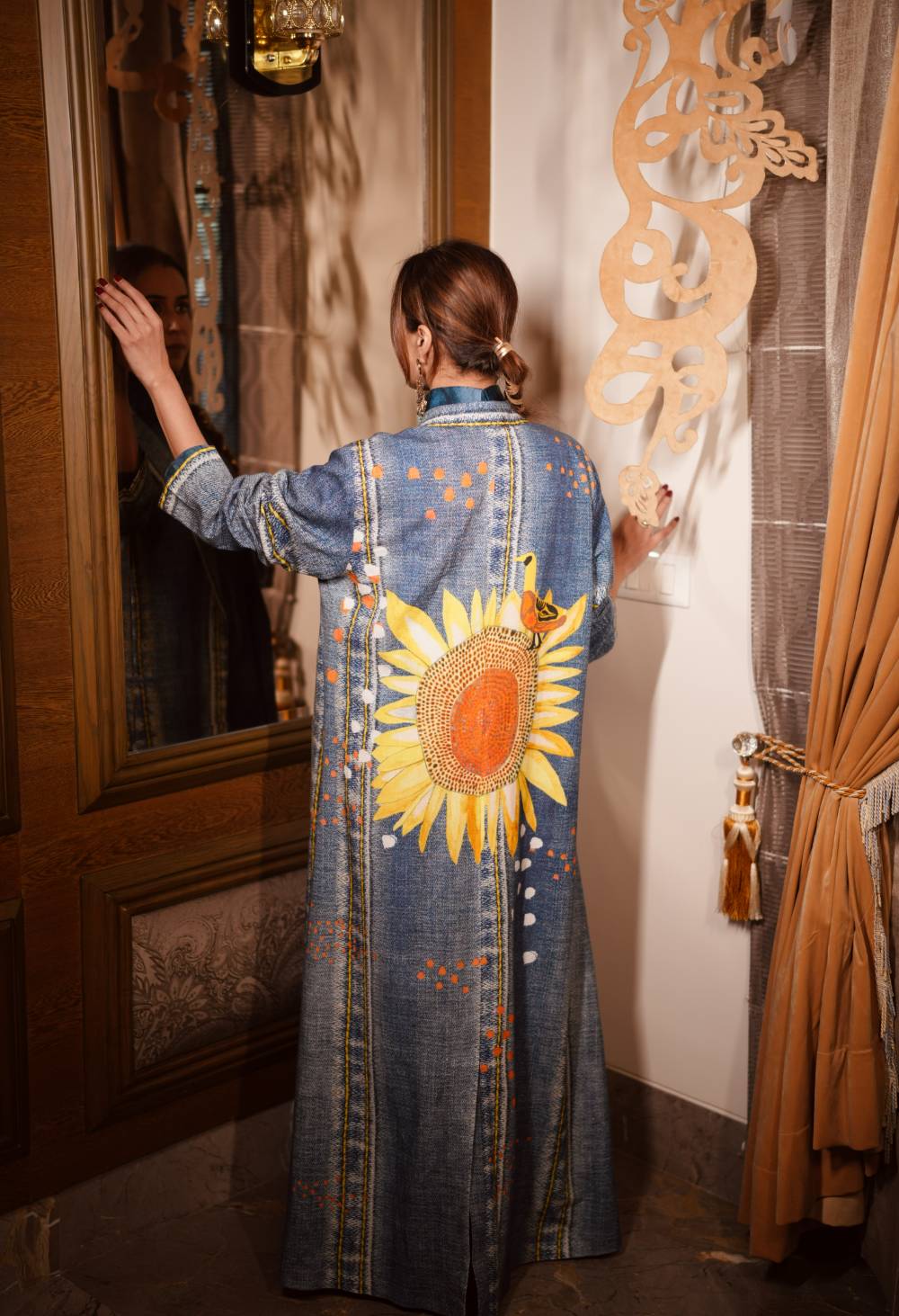 Kharaz Denim Summer Abaya