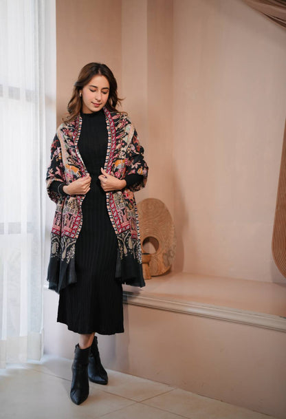 Your Highness Kashmiri Embroidery Scarf