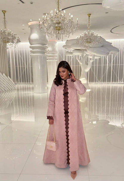 Dusky Pink Abaya