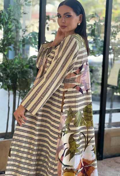 Floral Abaya