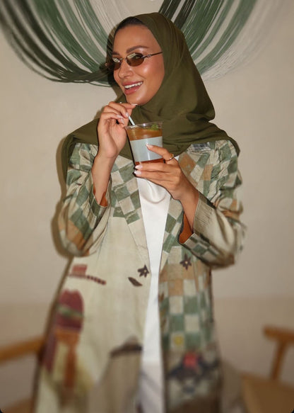 Cheers Blazer Abaya