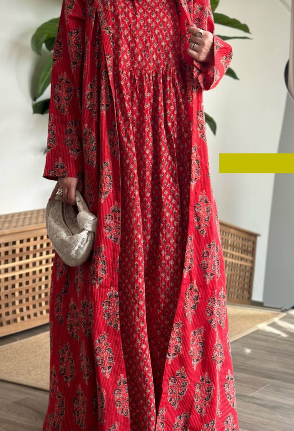 Lovers Red Abaya And Inner